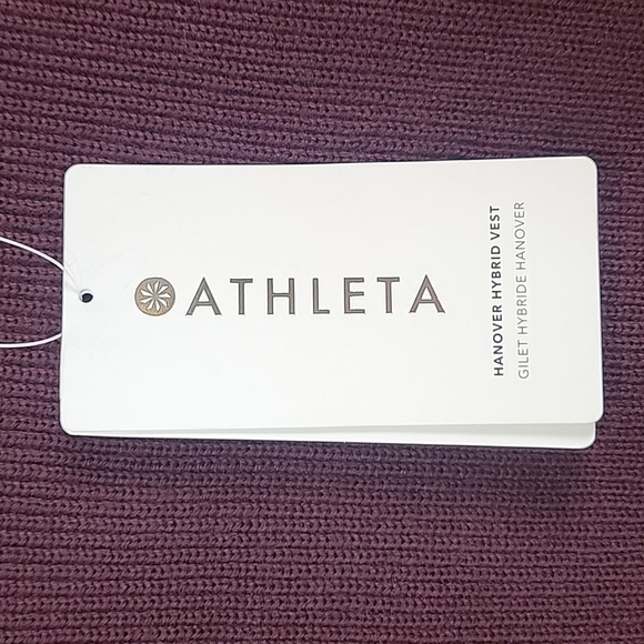 NEW Athleta Hanover Hybrid Vest  Size 1X Merino Wool 464618 Puffer - Picture 4 of 9